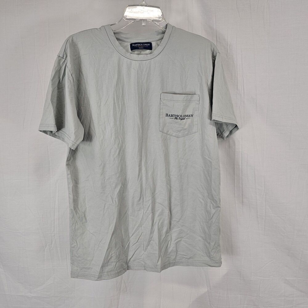 Bartholomew The Original Hiking Bear Short Sleeve Pocket Tee Size Small